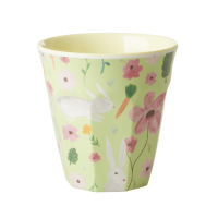 Green Easter Print Melamine Cup Rice DK